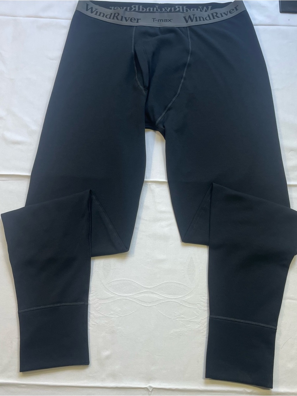 Men’s Black Compression Base Layer T-Max Long Johns